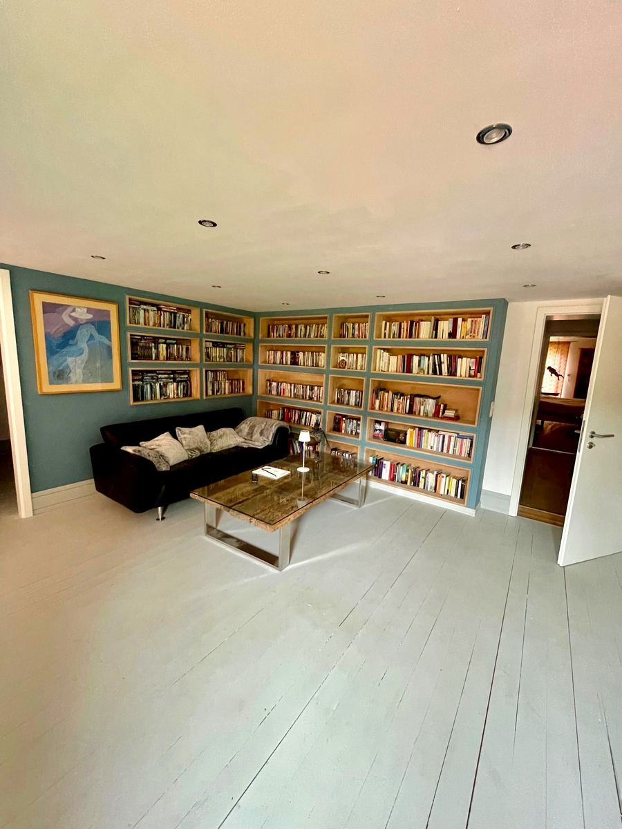 Leseecke im Familienzimmer